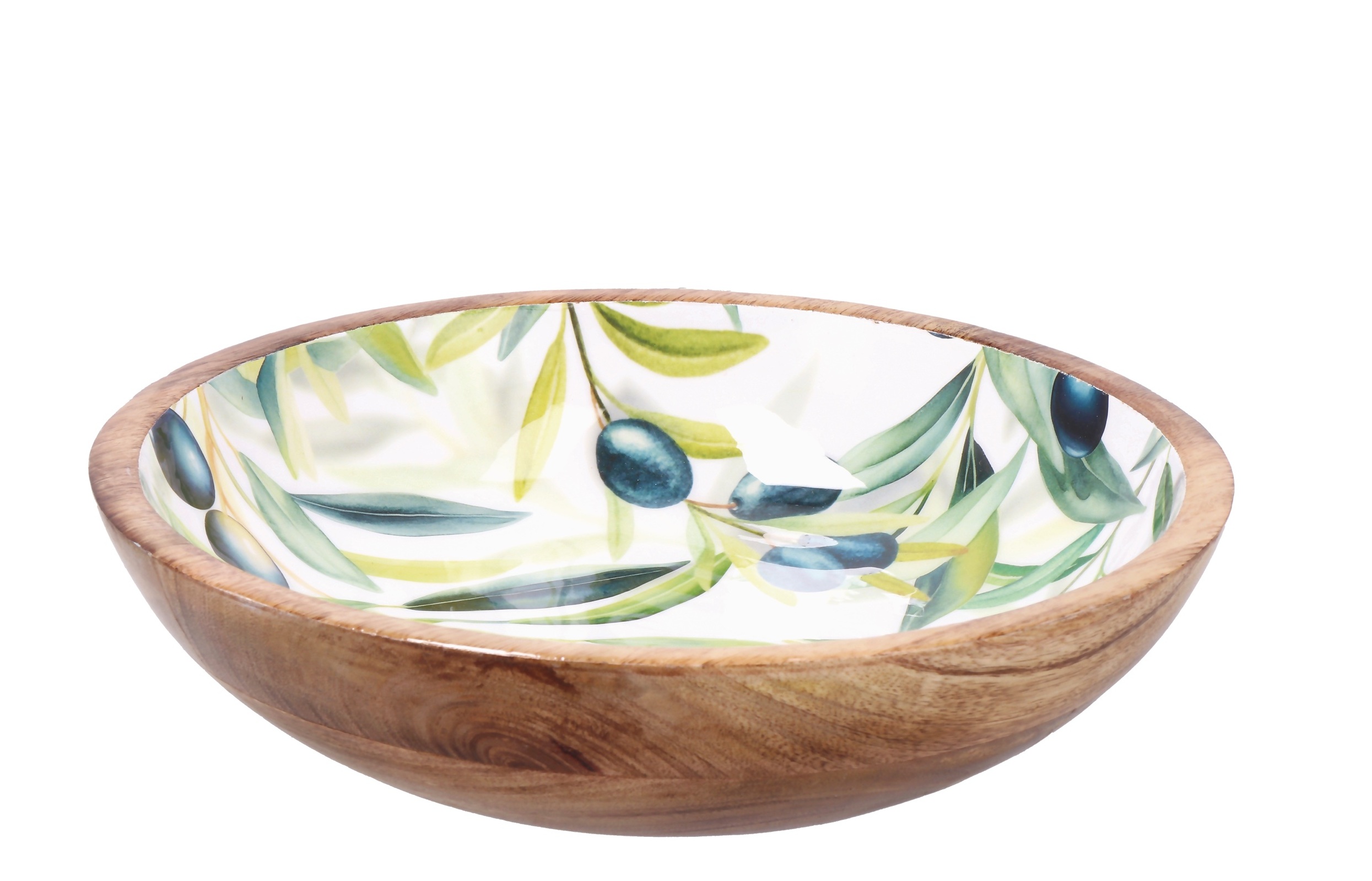 Miska drevo olivy 30x7 cm 49449 49449 - obrázok 1