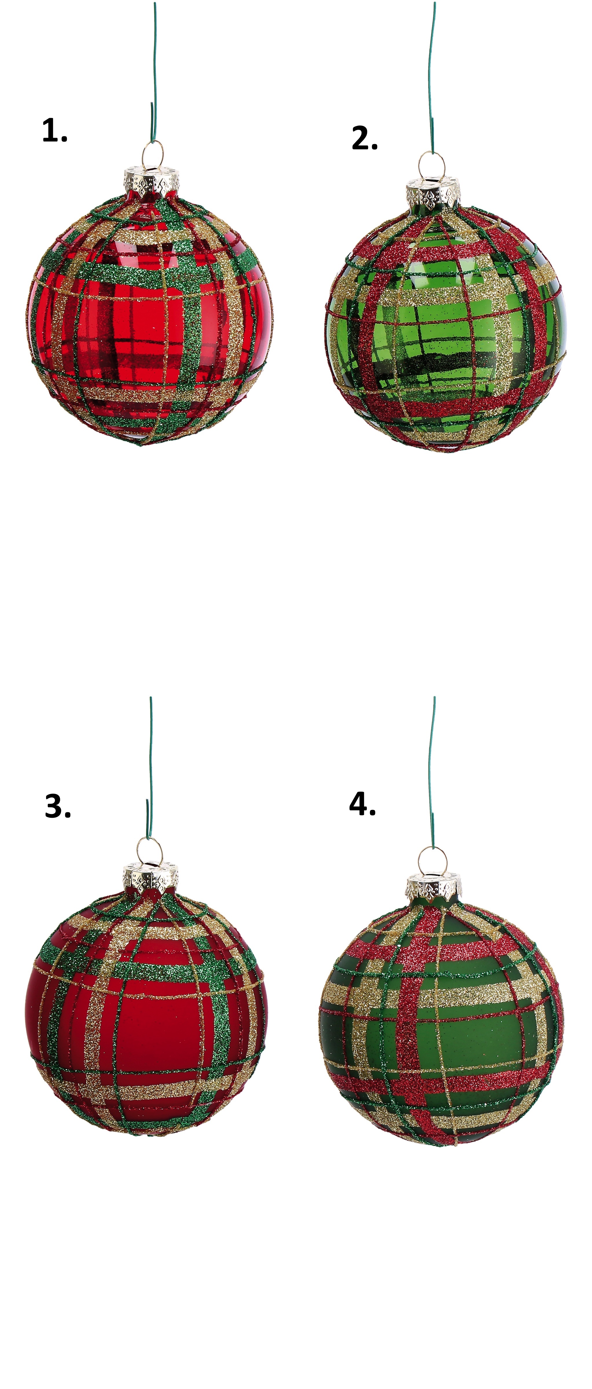 Guľa sklo 8 cm 49741 49741 - obrázok 1