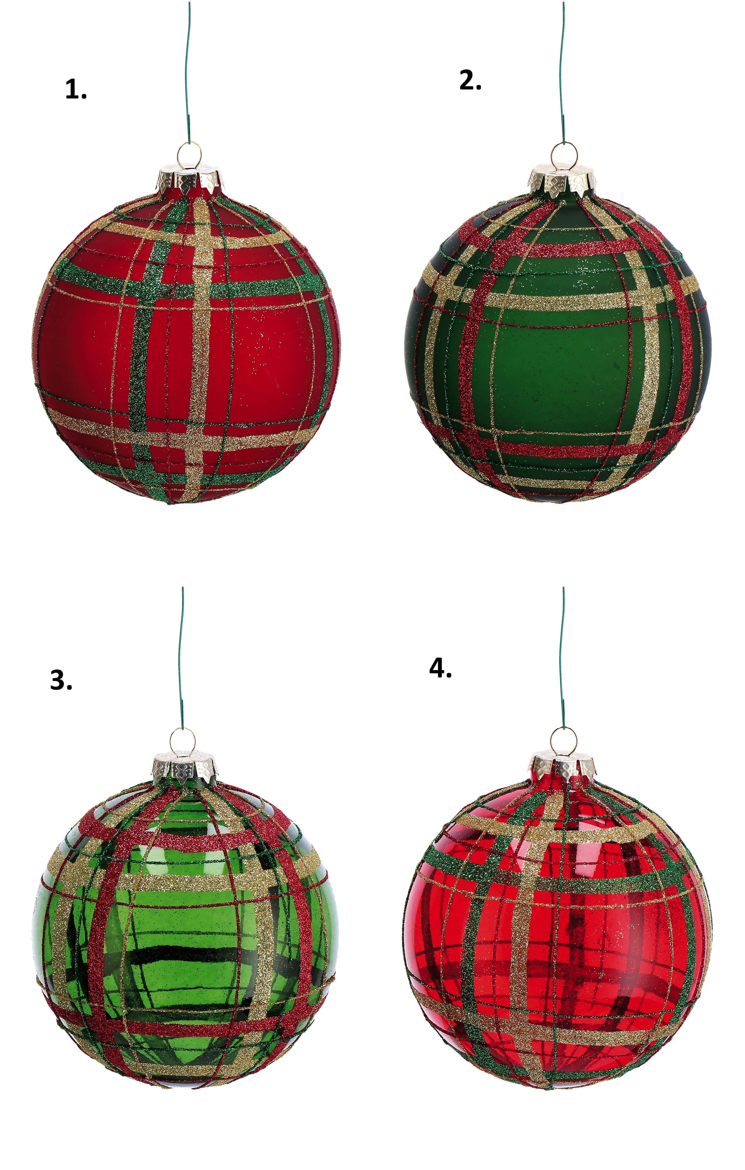 Guľa sklo 12 cm 49742 49742 - obrázok 1