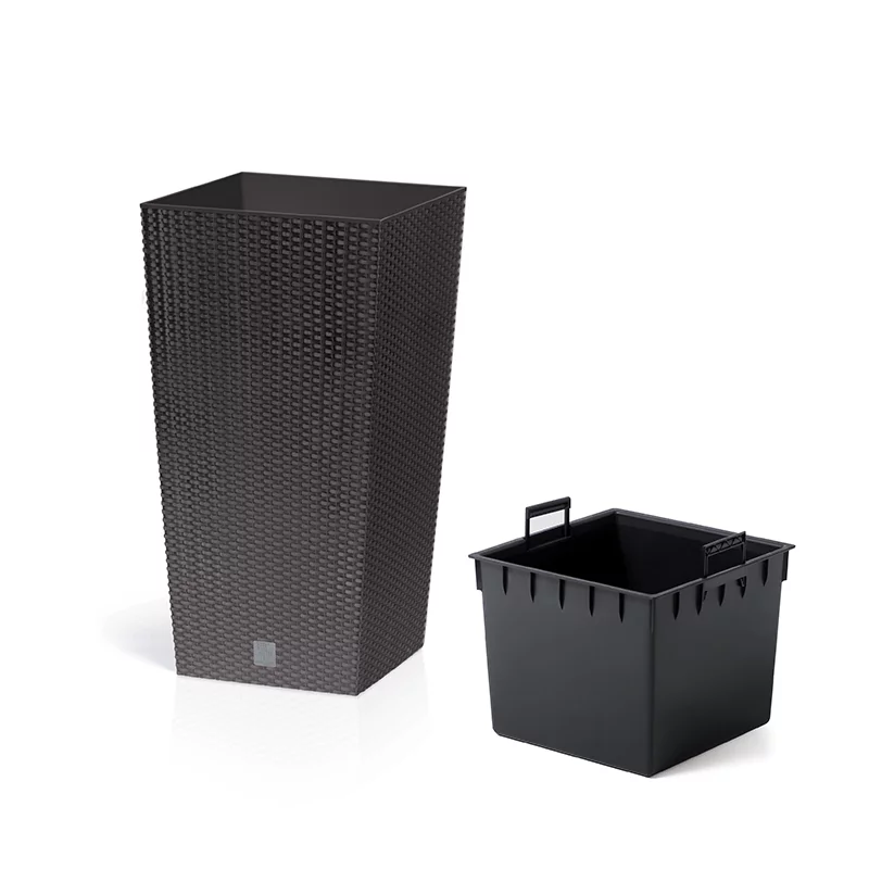 Prosperplast Kvetináč plast Rato Square 28,7x28,7x55cm 35234 35234 - obrázok 1