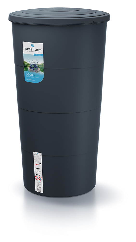 Prosperplast Nádrž na dažďovú vodu plast Smooth 200L 36295 36295 - obrázok 1