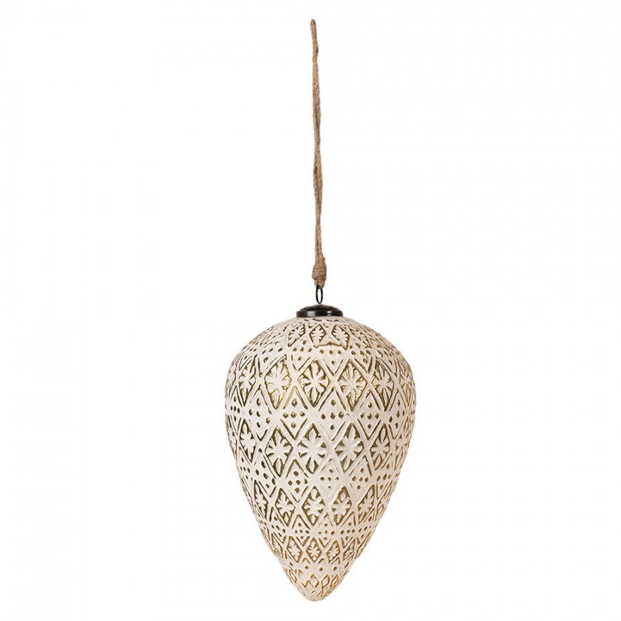Clayre & Eef Ozdoba sklo 17x26 cm 49033 49033 - obrázok 1
