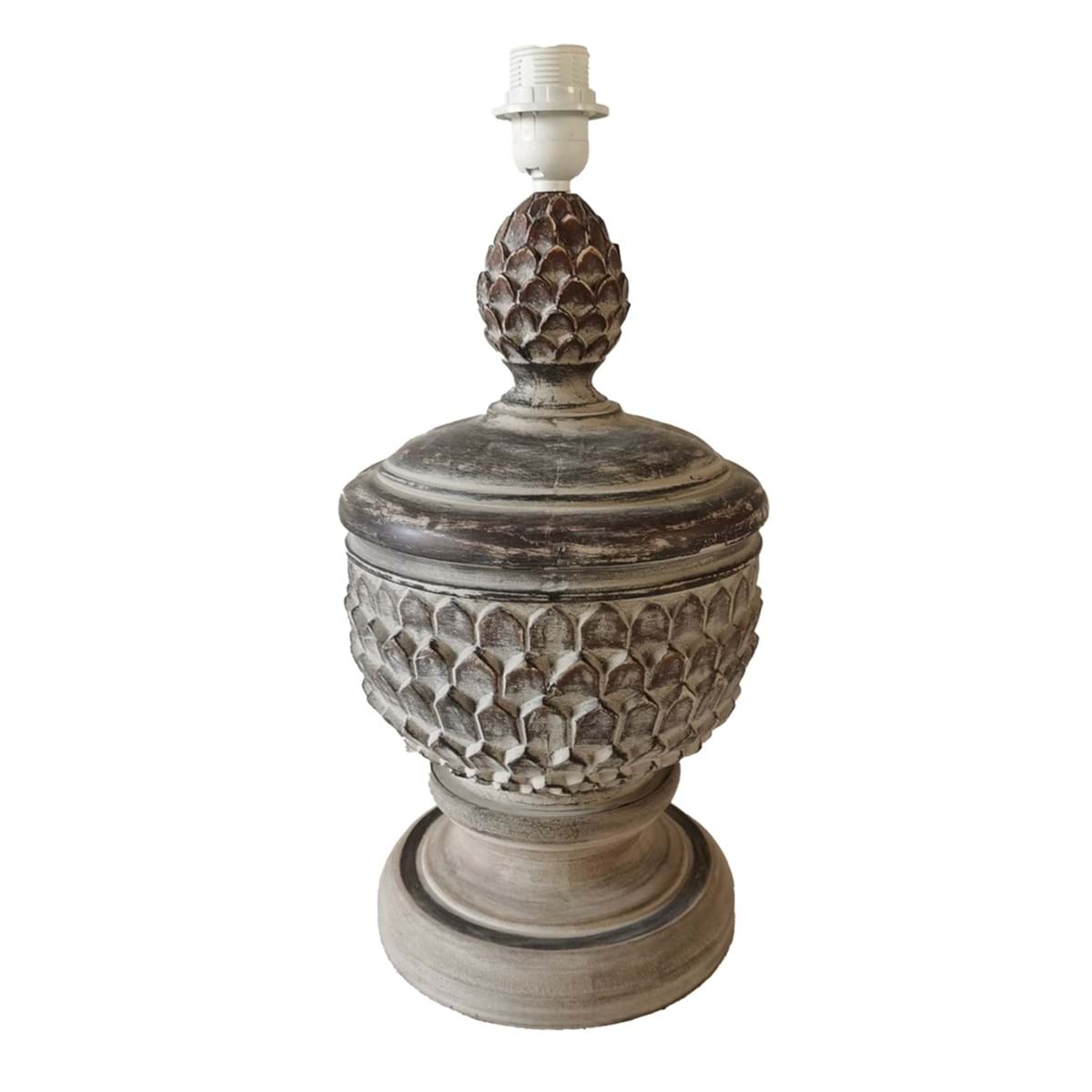 Blanc Maricló Lampa stolná drevo 24x24x48 cm 45764 - obrázok 1