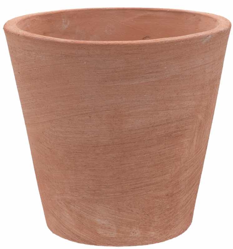 Terakotový kvetináč s jednoduchým vzhľadom 25cm 30791 - obrázok 1