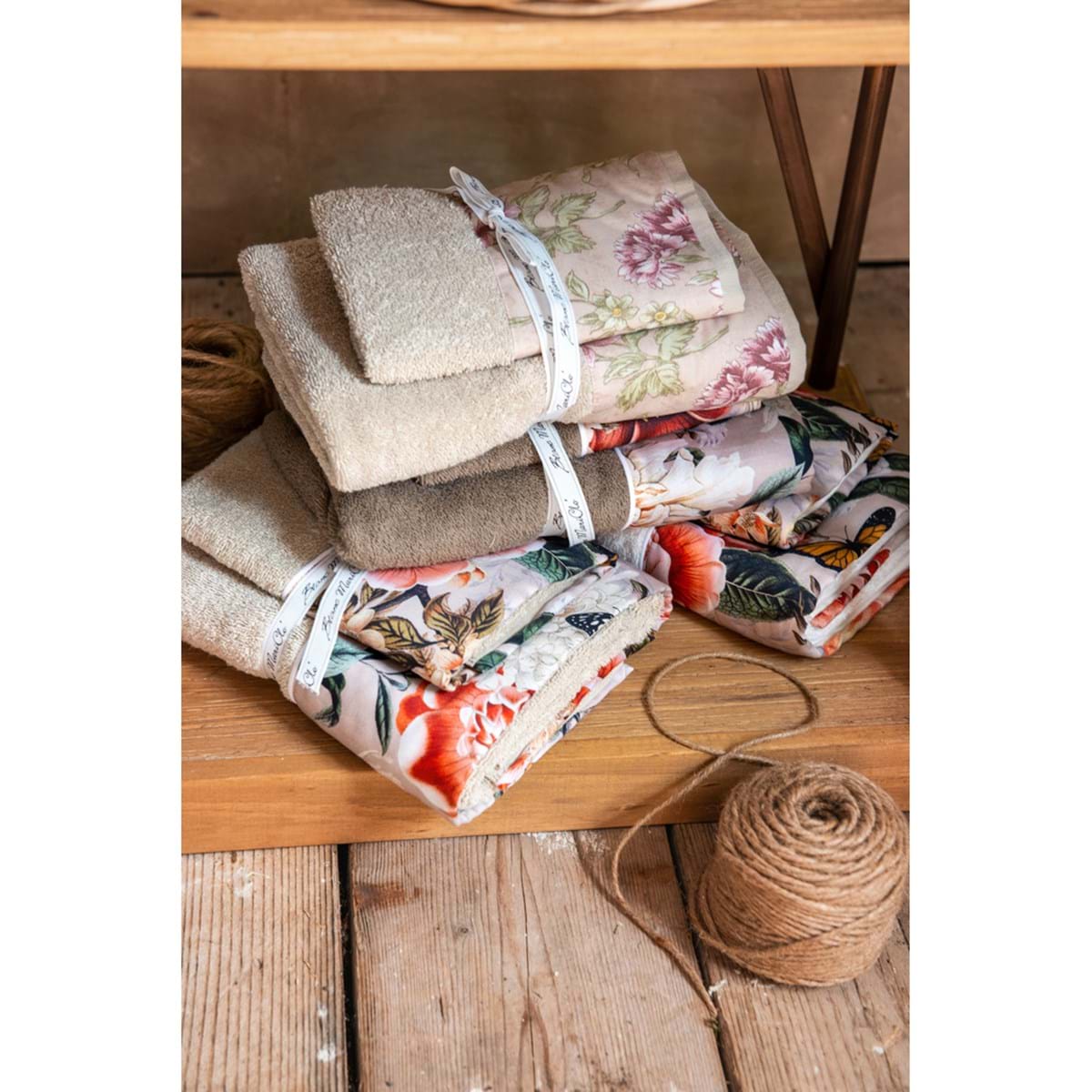 Blanc Maricló Uteráky set 2 ks Bavlna 40x60+60x110 cm 48424 - obrázok 1