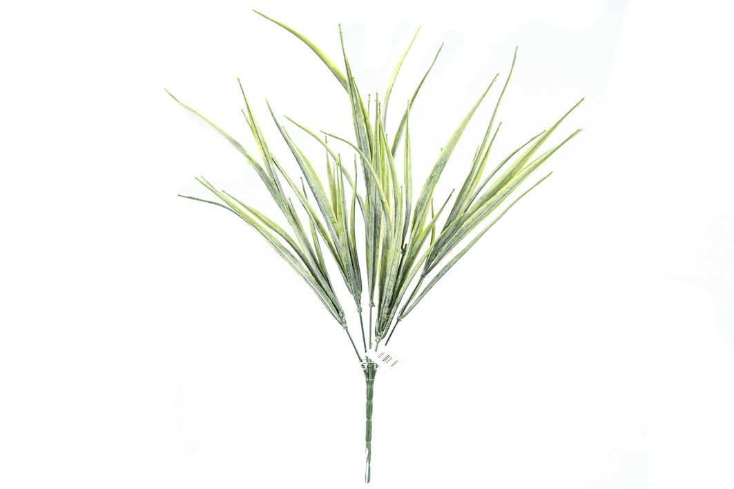 Umelá dekorácia zelených ozdobných tráv na stonke 45 cm 38513 - obrázok 1