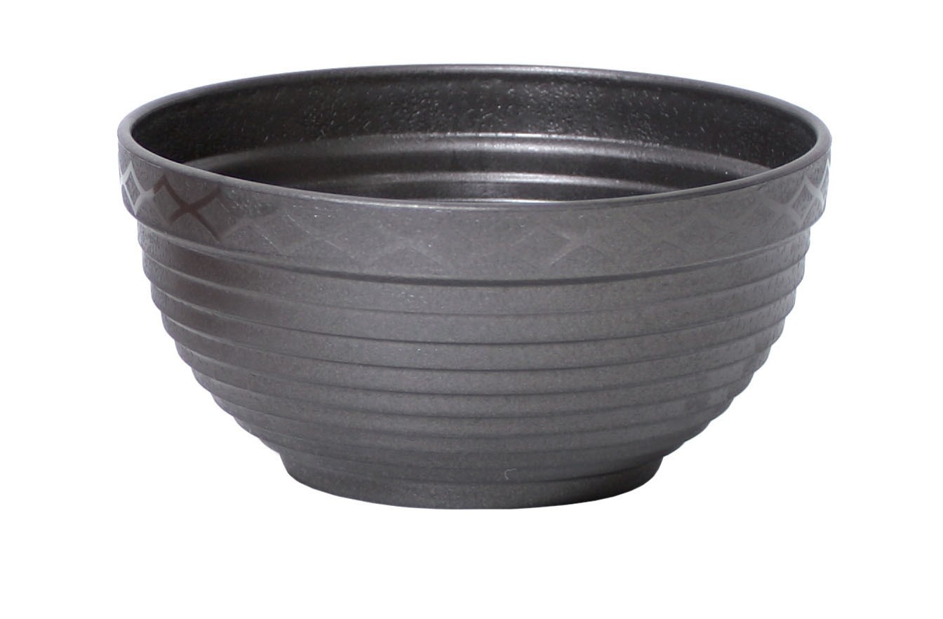 Okrúhla plastová misa antracit 20cm 27635 - obrázok 1