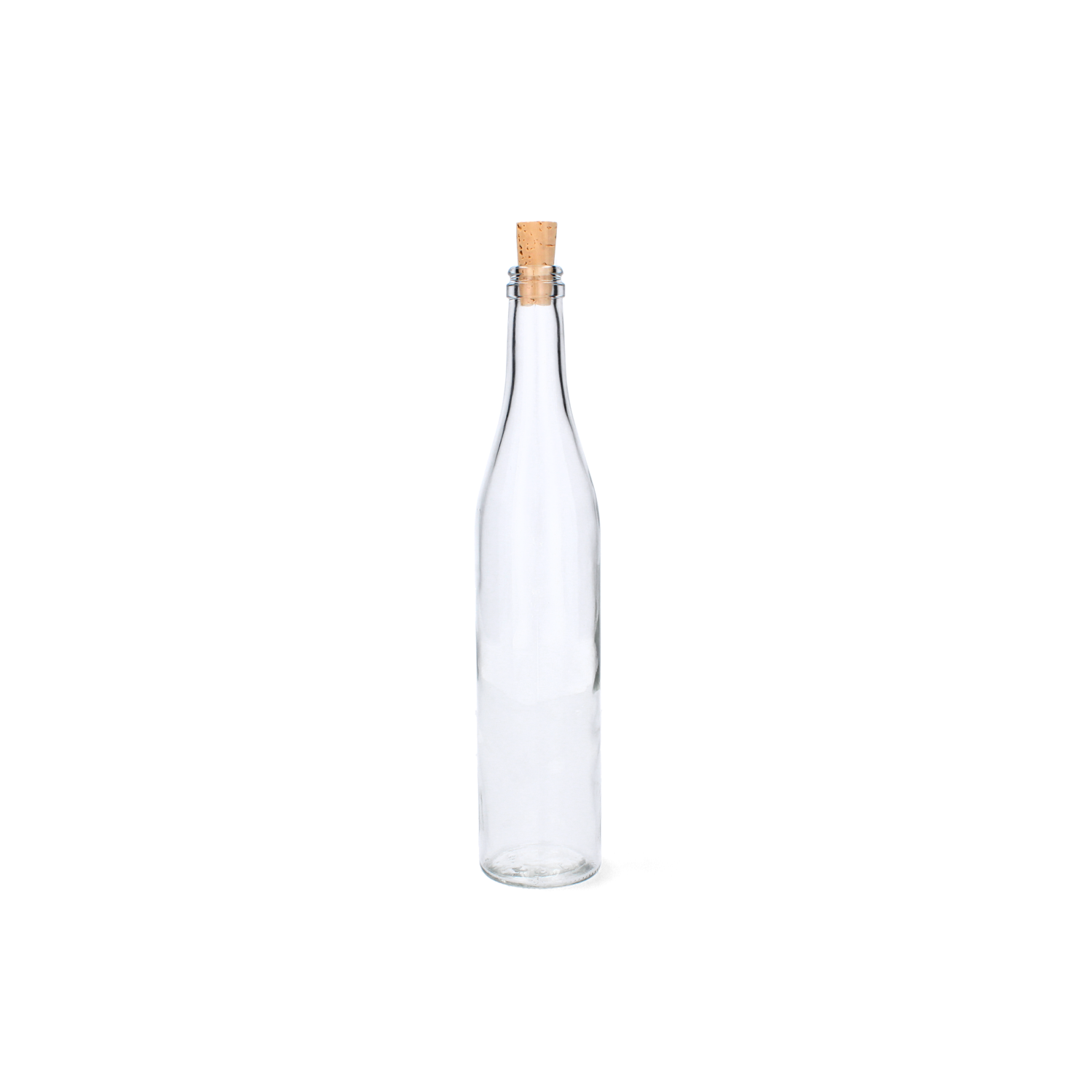 Sklenená transparentná fľaša Suvenir s korkovým uzáverom 500ml 31872 - obrázok 1