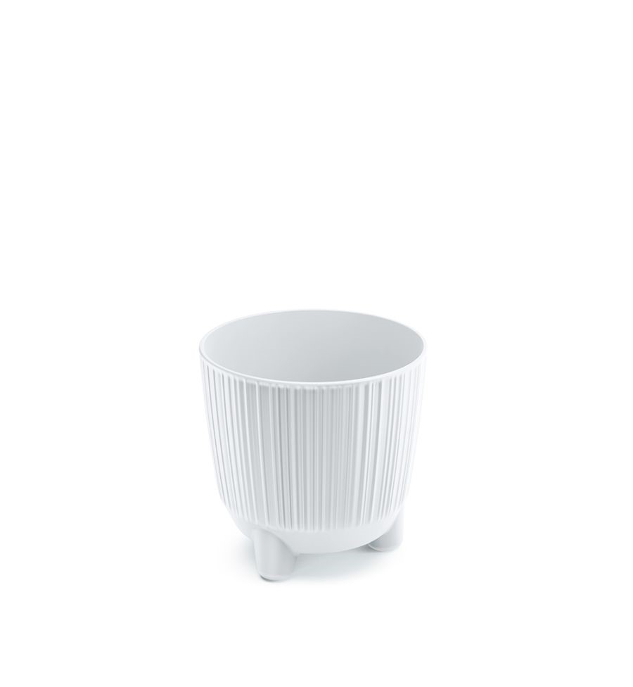 Prosperplast Kvetináč plast Ryfo N biela 10,7 cm 45710 - obrázok 1