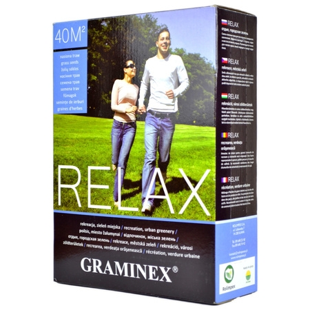 Trávnikové osivo Relax Graminex 1 kg 36251 - obrázok 1