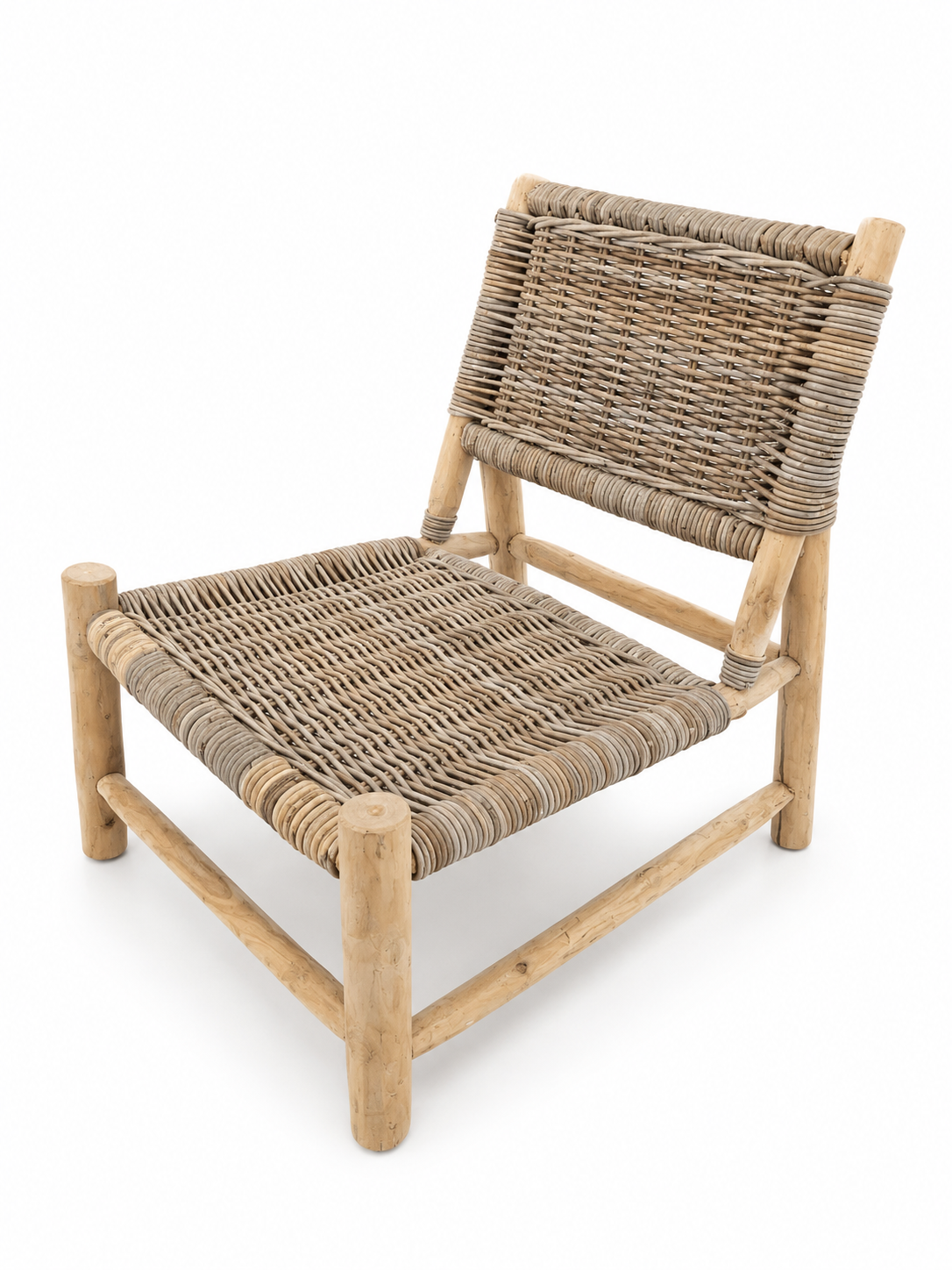 Z&M Exclusive Kreslo Saga ratan 60x70x77 cm 49344 49344 - obrázok 1