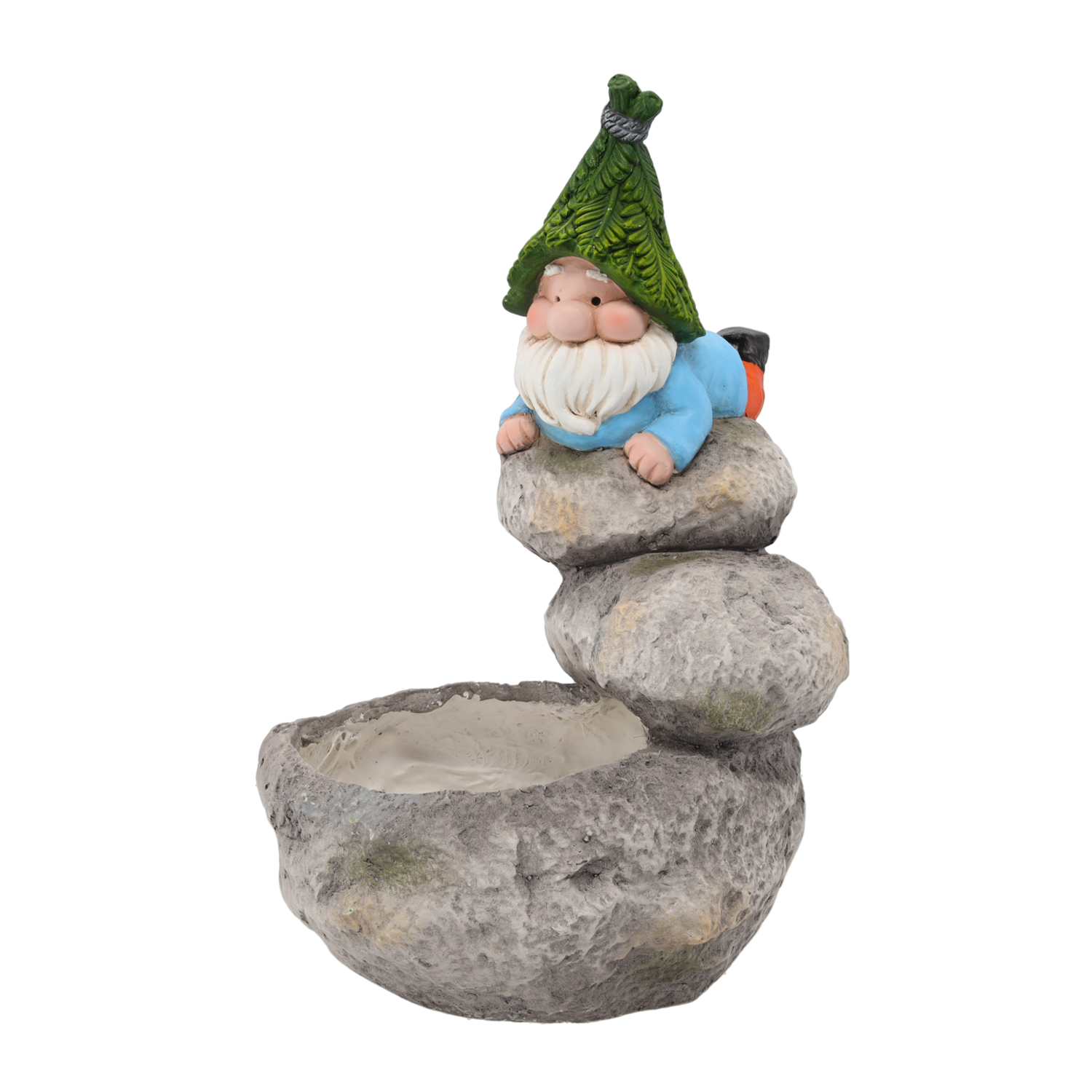 Trpaslík keramika s kvetináčom na vysadenie 26,3x20x40,7 cm 46643 - obrázok 1