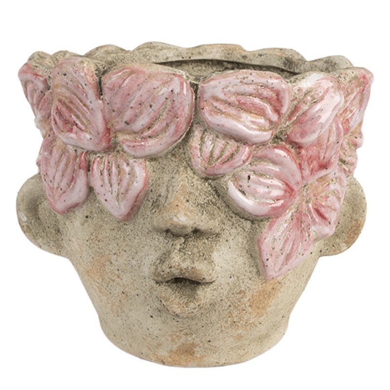 Clayre & Eef Kvetináč keramika 19x18x15 cm 47823 - obrázok 1