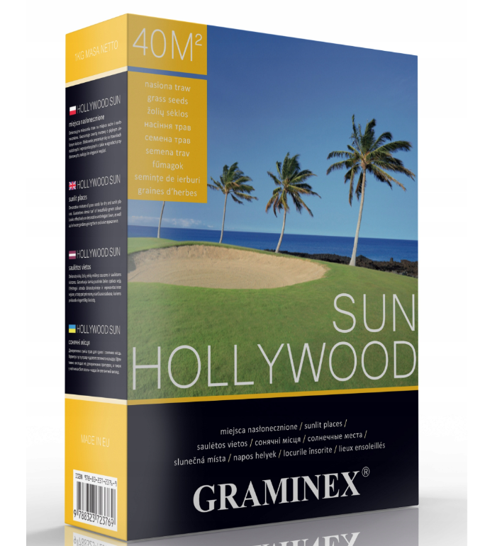 Trávnikové osivo Hollywood Graminex 1 kg 36254 - obrázok 1