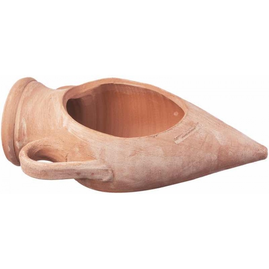 Terakotový kvetináč ako amfora s uškami a s otvorom na vysadenie rastlín 60 cm 30747 - obrázok 1