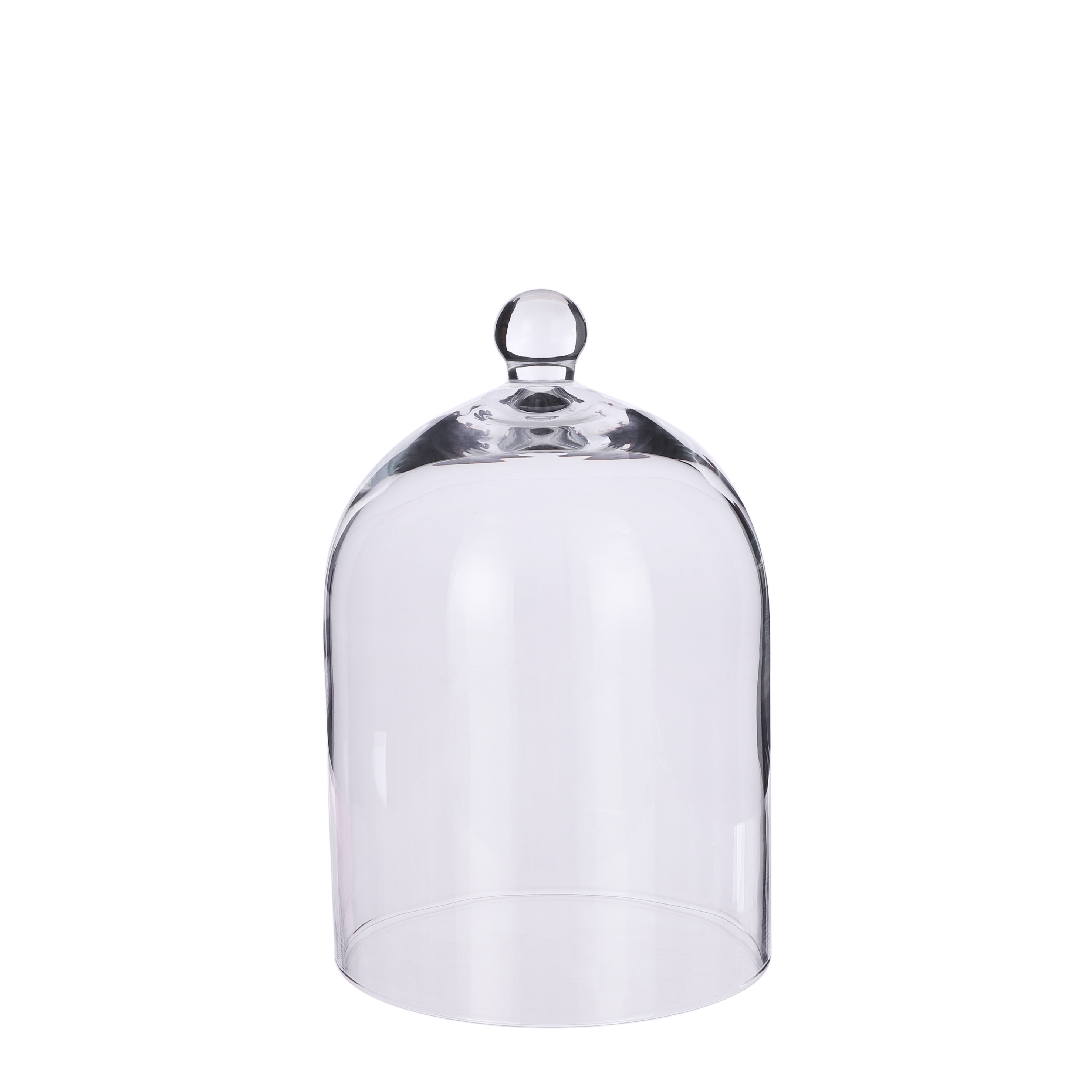 Sklenená dekorácia poklopu v transparentnom farebnom prevedení 29 x 19 cm 43829 - obrázok 1