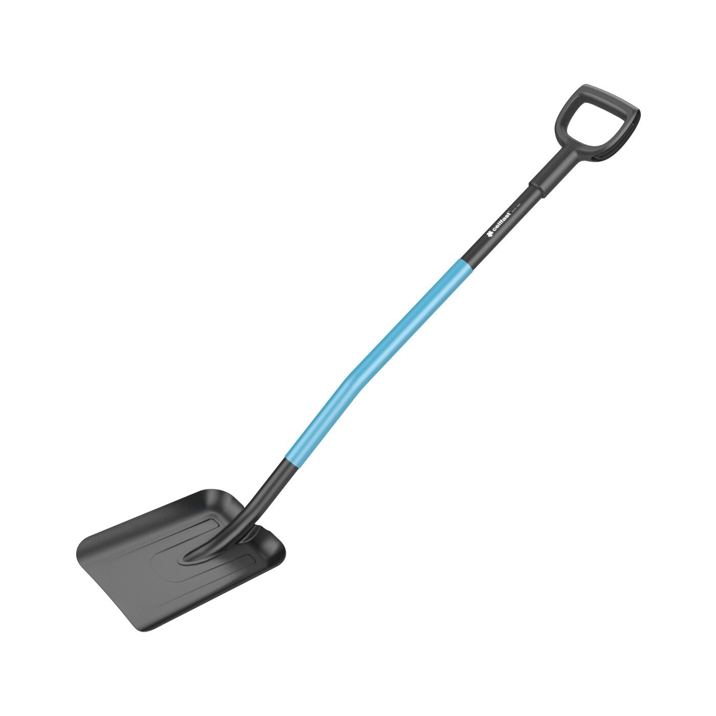 Lopata na sypké materiály z kvalitnej bórovej ocele, s ergonomickou rukoväťou, dĺžka 1270 mm, hmotnosť 2,1 kg IDEAL PRO 33710 - obrázok 1