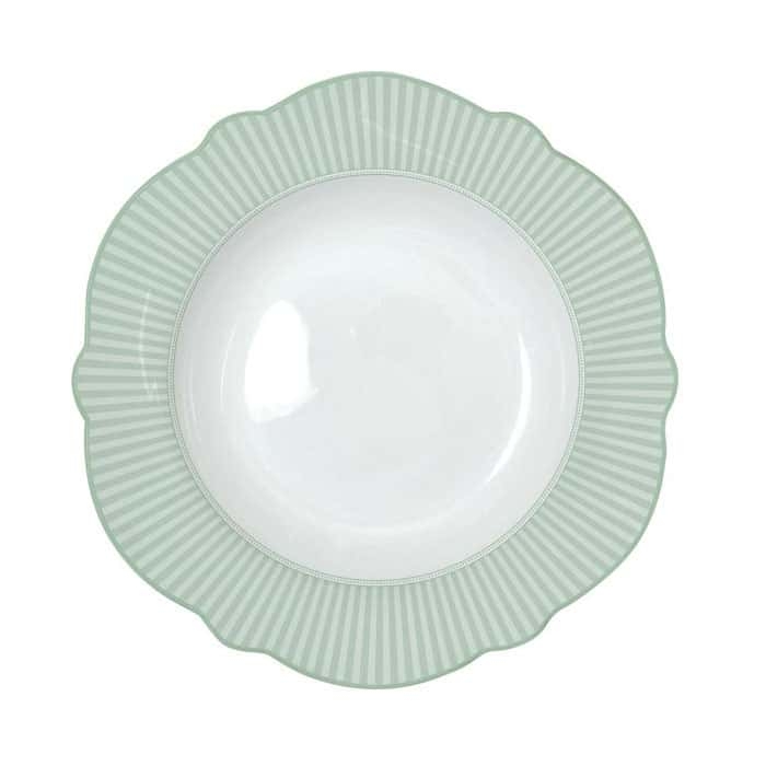 Easy Life Hlboký tanier porcelán zelený 23 cm 45122 - obrázok 1