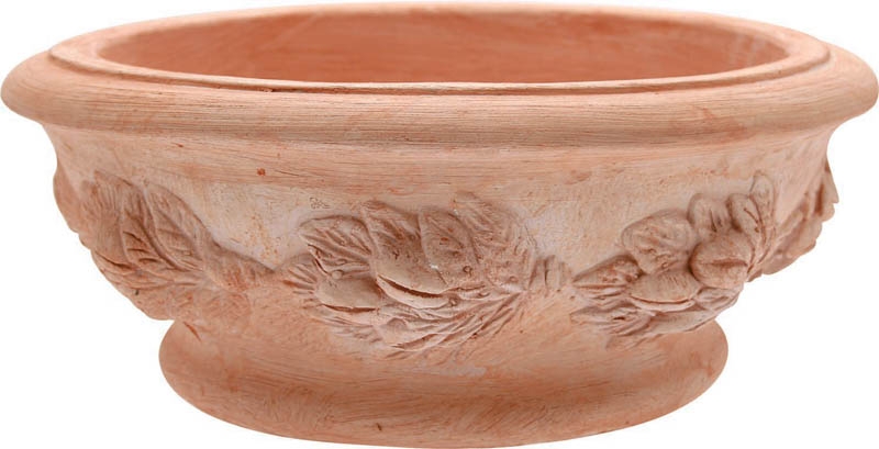 Terakotová misa - kvetináč s dekorom citrónov Impero Festonata 52cm 23759 - obrázok 1