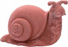 Terakotová záhradná dekorácia slimák 23 cm 19598 - obrázok 1