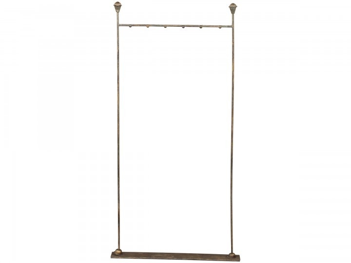 Kovová dekorácia vešiaka v bronzovom antickom farebnom prevedení na zavesenie šperkov 33 x 6 x 65 cm Chic Antique 44597 - obrázok 1