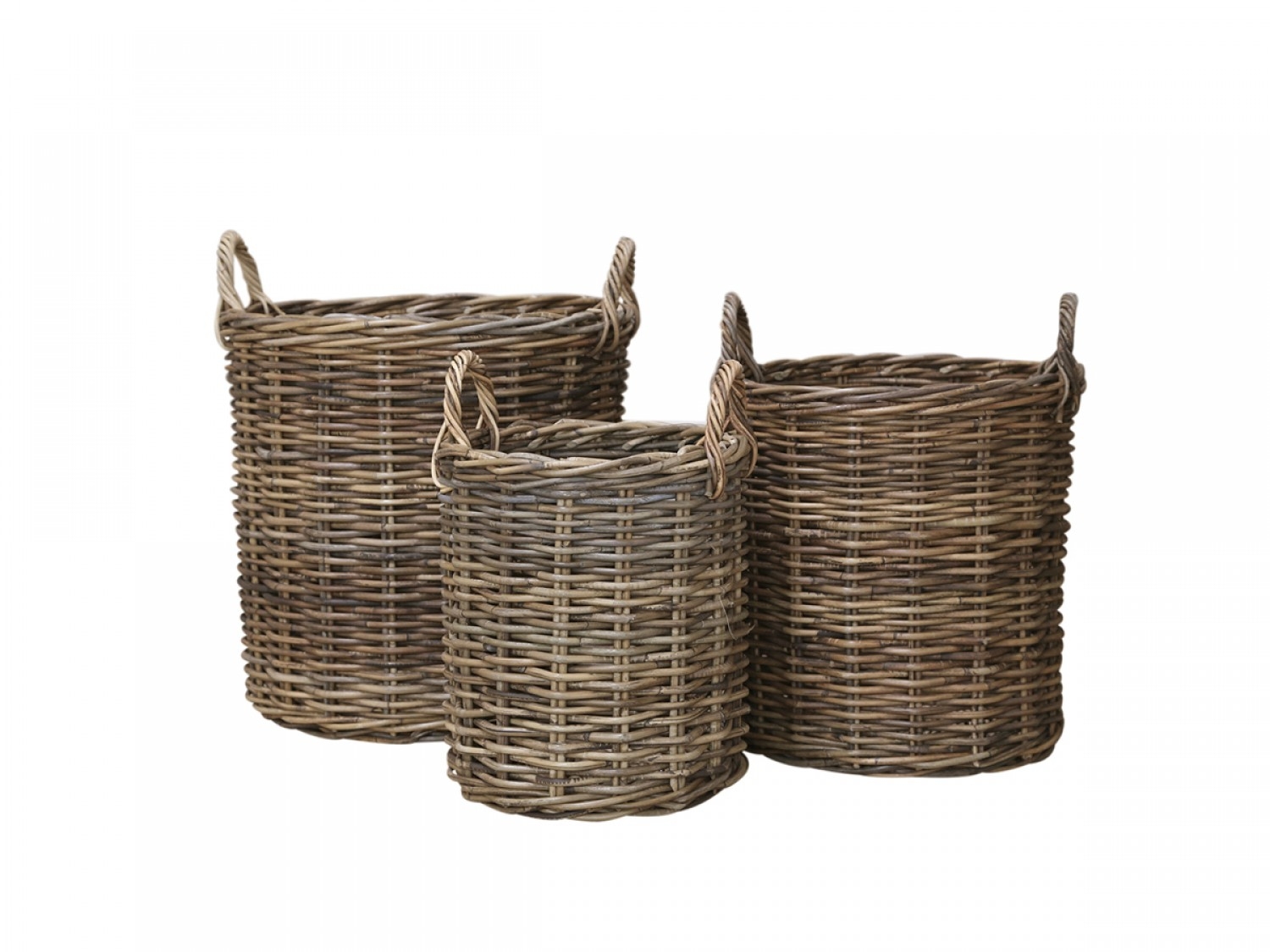 Prútený ratanový malý košík francúzskeho štýlu s rukoväťou pre ľahšie uchopenie 33 x 48 cm Chic Antique 39162 - obrázok 1