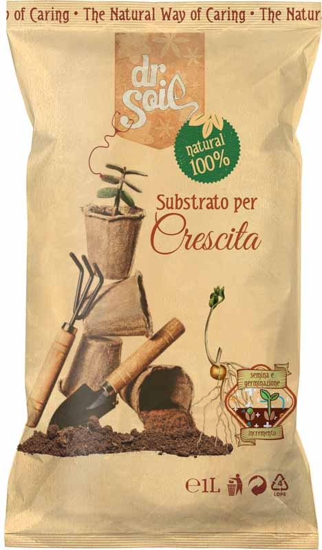Pôdny substrát pre rast rastliniek Dr. Soil 1 liter 43664 - obrázok 1