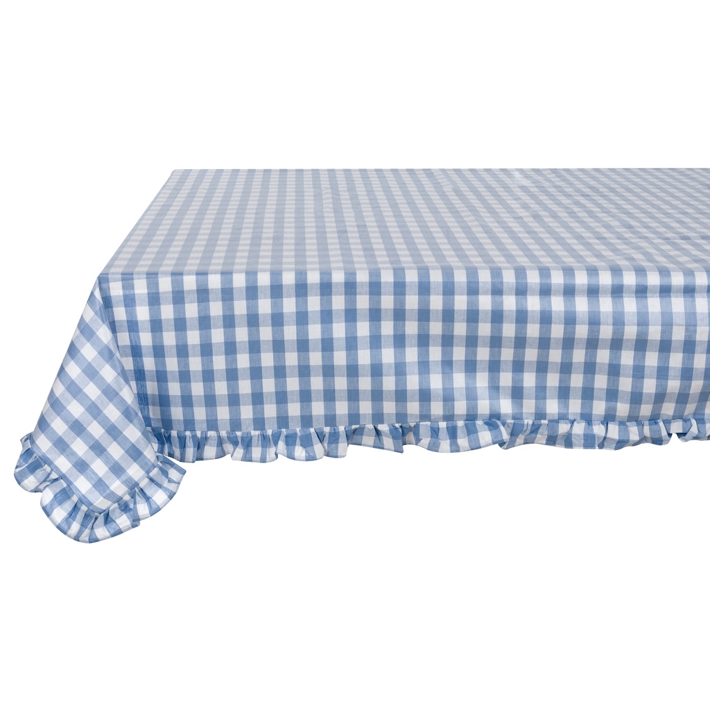 Blanc Maricló obrus v krásnej bielo-modrej farbe160 x 190 cm Blanc Maricló 41801 - obrázok 1