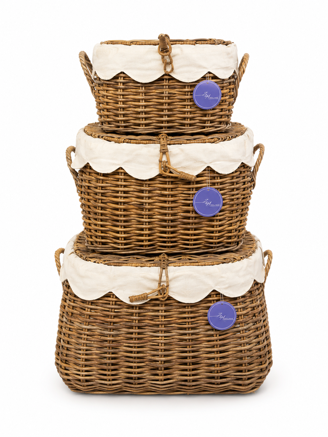 Z&M Exclusive Košík ratan 56x46x44cm 49330 49330 - obrázok 1