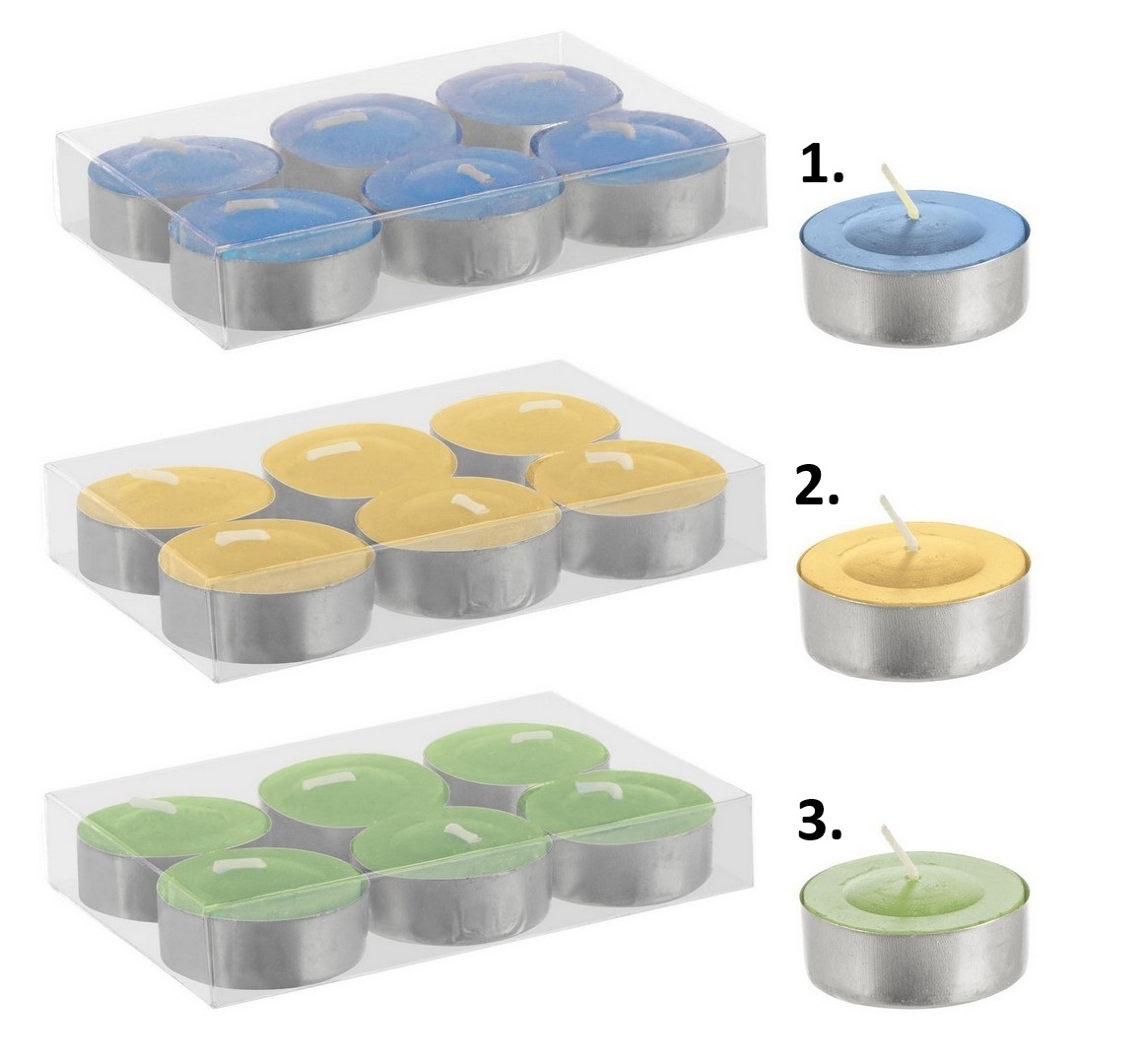 Bizzotto Sviečky čajové citronella 46918 - obrázok 1