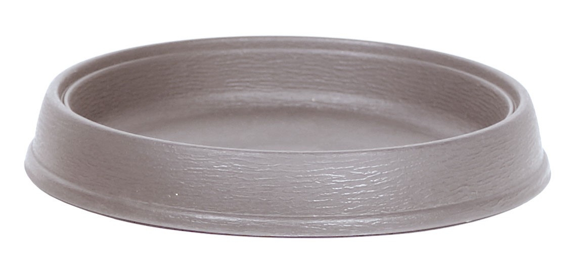Plastová kruhová podmiska pod kvetináč MASSIVE v mocca farebnom prevedení 45 cm 30374 - obrázok 1