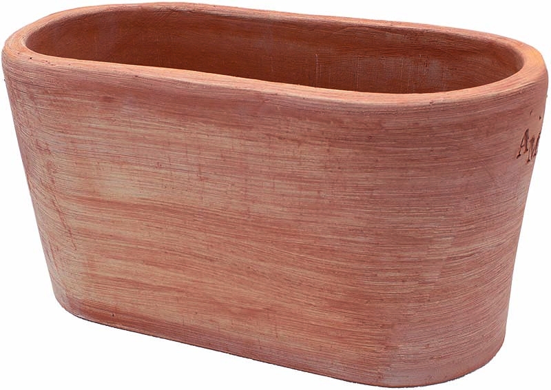 Terakotový kvetináč poloovál Moderno 50 cm 37358 - obrázok 1