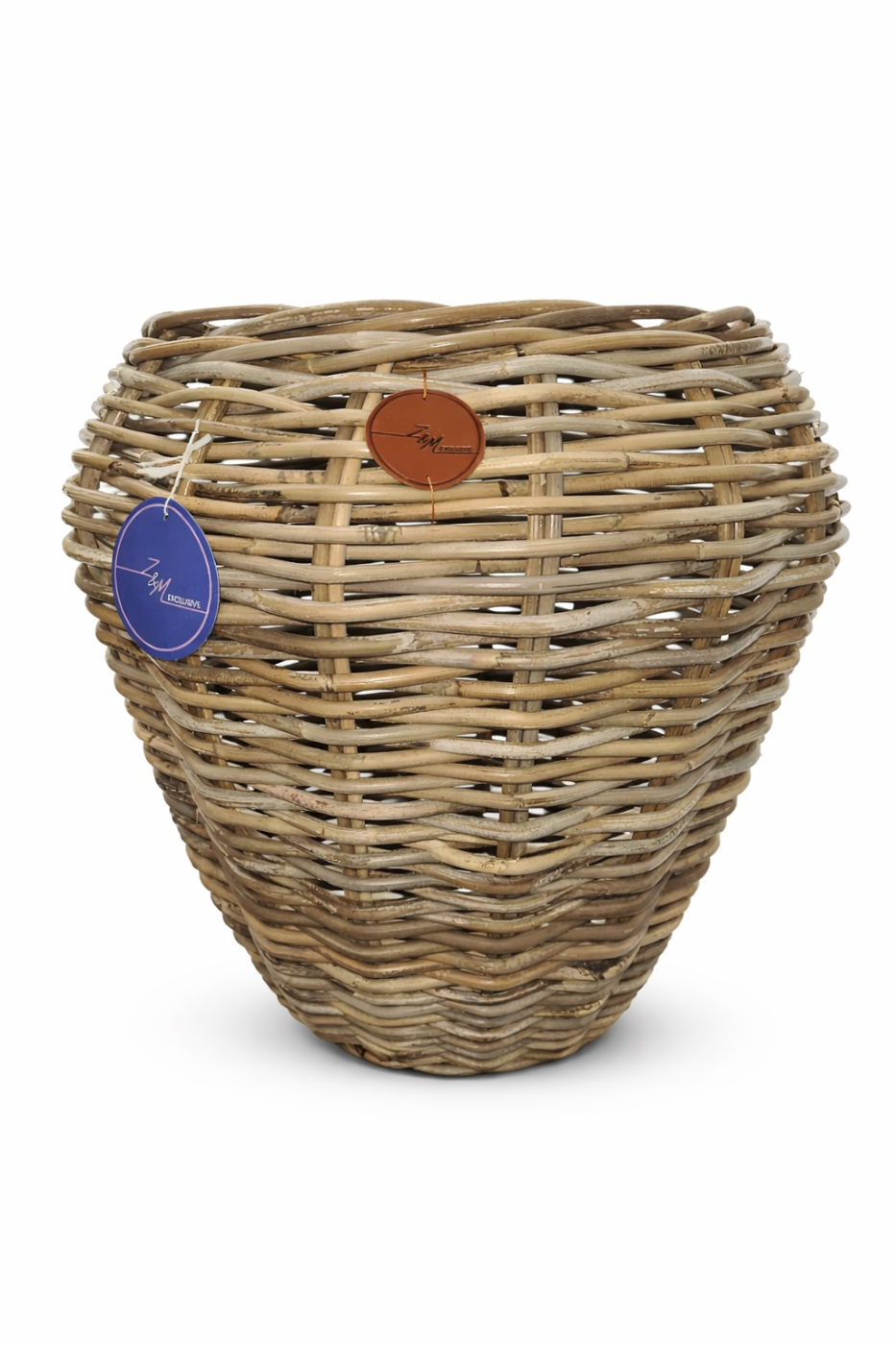 Kvetináč z ratanu prírodný v tvare amfory 30xH40cm47290 47290 - obrázok 1