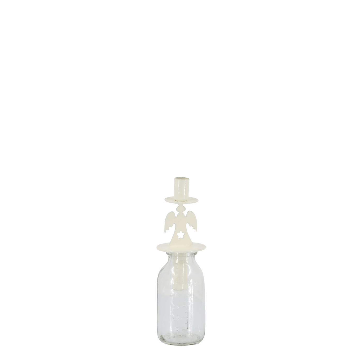 Chic Antique Svietnik sklo anjel 5x17 cm 48045 - obrázok 1