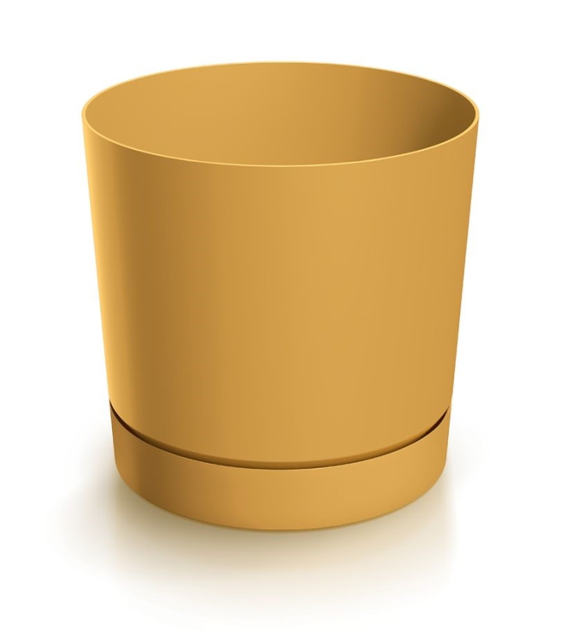 Prosperplast Kvetináč plast Tubo P horčicová 19,9 cm 45706 - obrázok 1