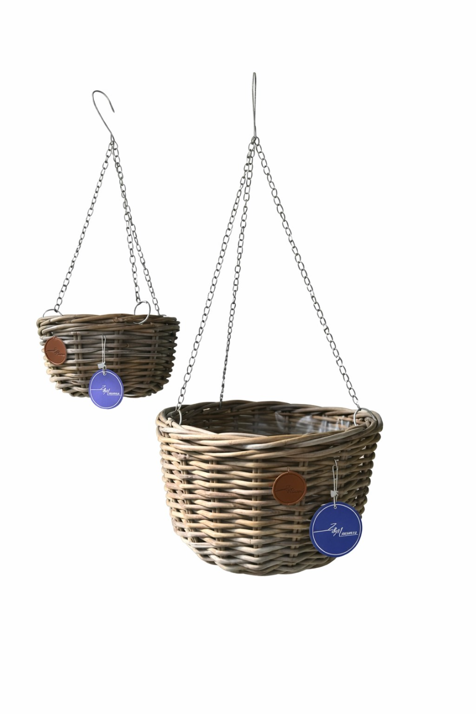 Kvetináč na zavesenie z ratanu prírodný30xH18cm47256 47256 - obrázok 1