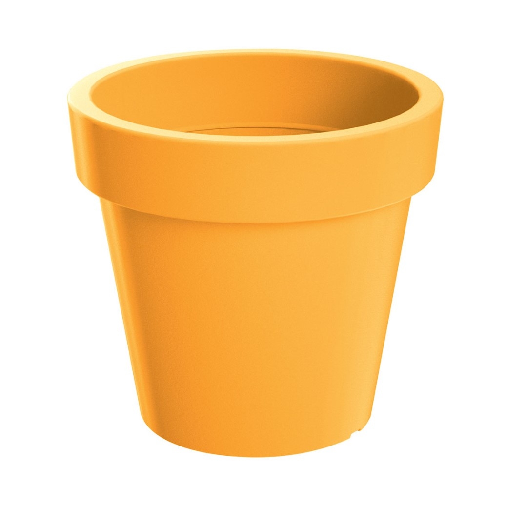Plastový kvetináč Lofly indická žltá 29,3 cm 30240 - obrázok 1
