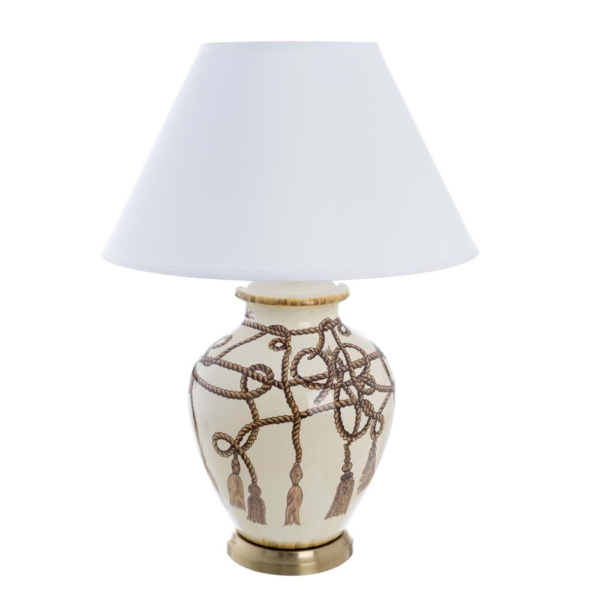 Blanc Maricló Lampa porcelánová s tienidlom 50 x 50 x 73 cm 45349 - obrázok 1