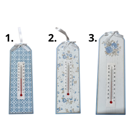 Nuvole di Stoffa Teplomer drevo kvietky 24 x 8 cm 45428 - obrázok 1