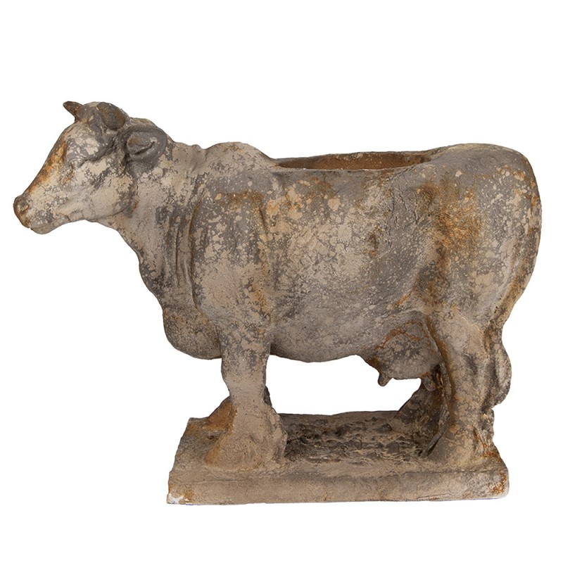 Clayre & Eef Kvetináč keramika krava 36x15x28 cm 47830 - obrázok 1