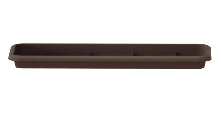 Plastová podmiska pod truhlík UNIVERSA v hnedom farebnom prevedení 56,7 x 15,5 x 2,5 cm 26422 - obrázok 1