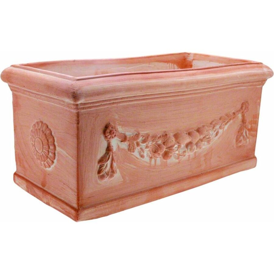 Terakotový kvetináč truhlík Festonata 60 cm 37367 - obrázok 1