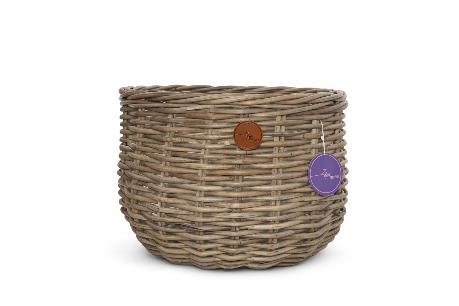 Kvetináč z ratanu prírodný 36xH33cm 47273 - obrázok 1